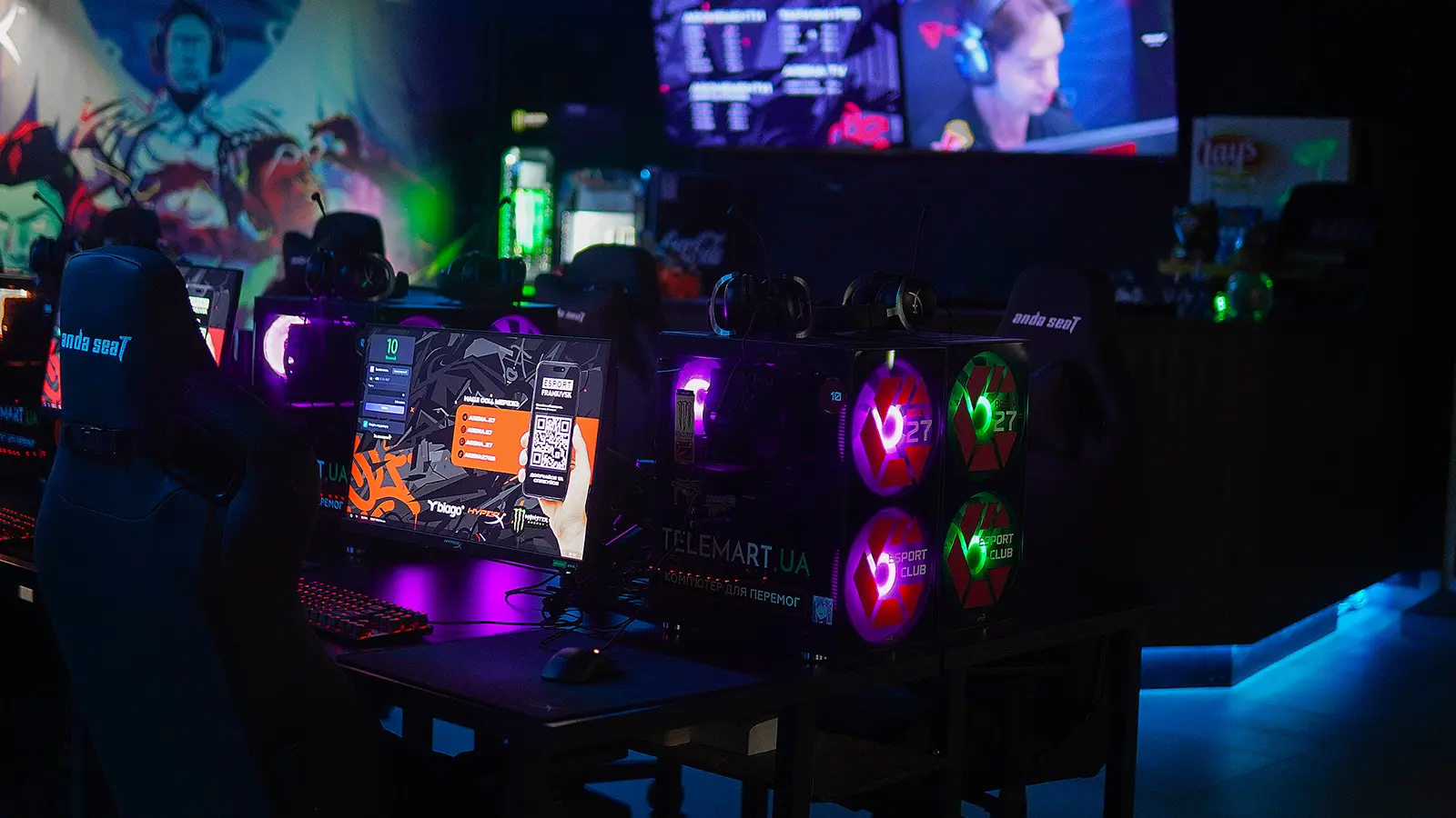 Комп'ютери TELEMART.UA з RGB-підсвіткою в ARENA 27